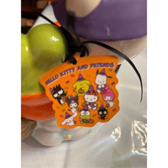 Hello Kitty Witch And Keroppi Frog Halloween Figure- Blue Sky Clayworks NWT - Picture 6 of 6